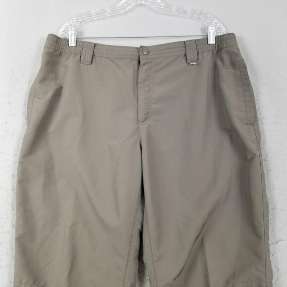 Field & Stream Pants Mens XL Gray Hiking Quick Dry Elastic Waist Cargo Pocket - Picture 2 of 12